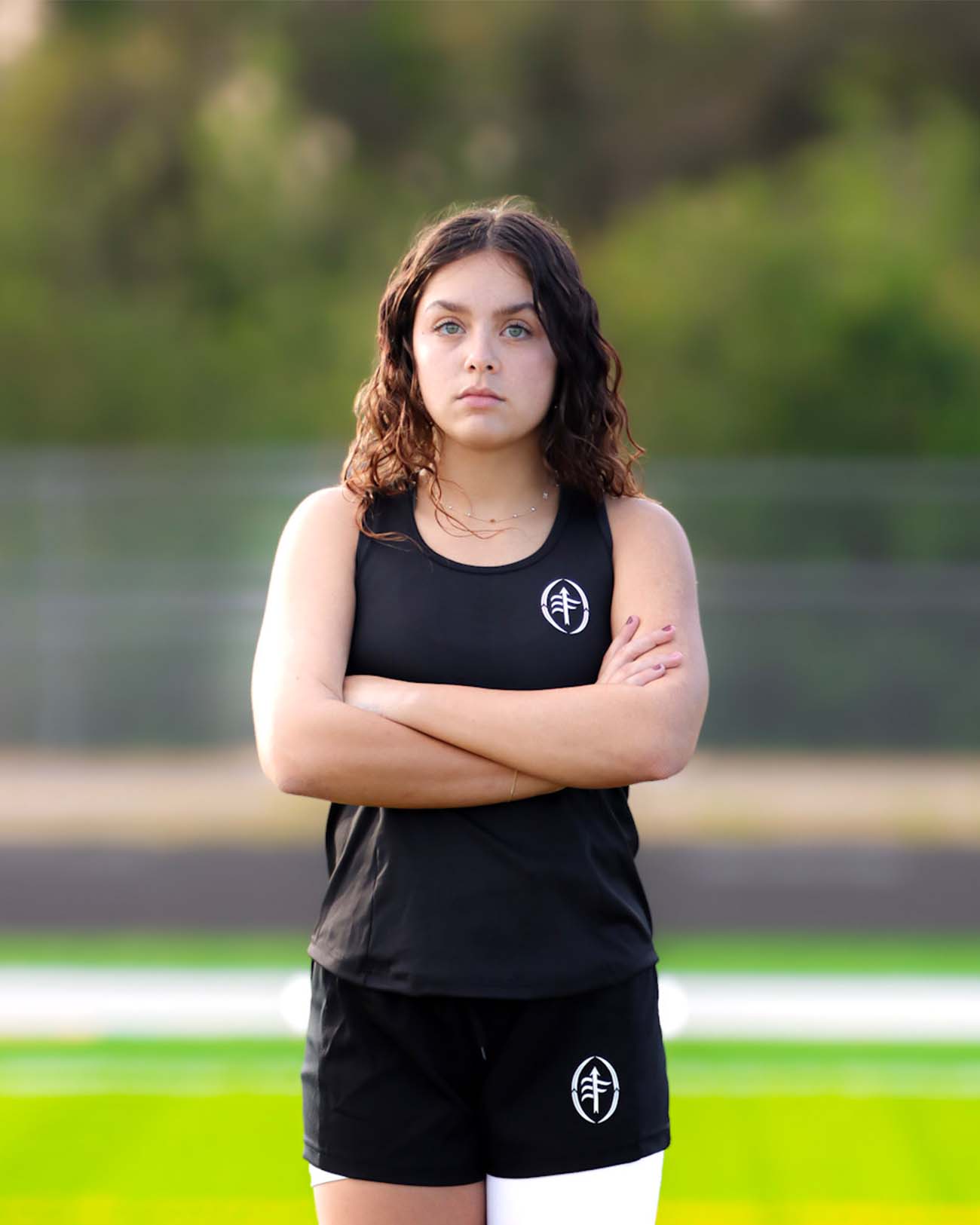 BLACK PERFORMANCE TANK TOP - Flag - Up