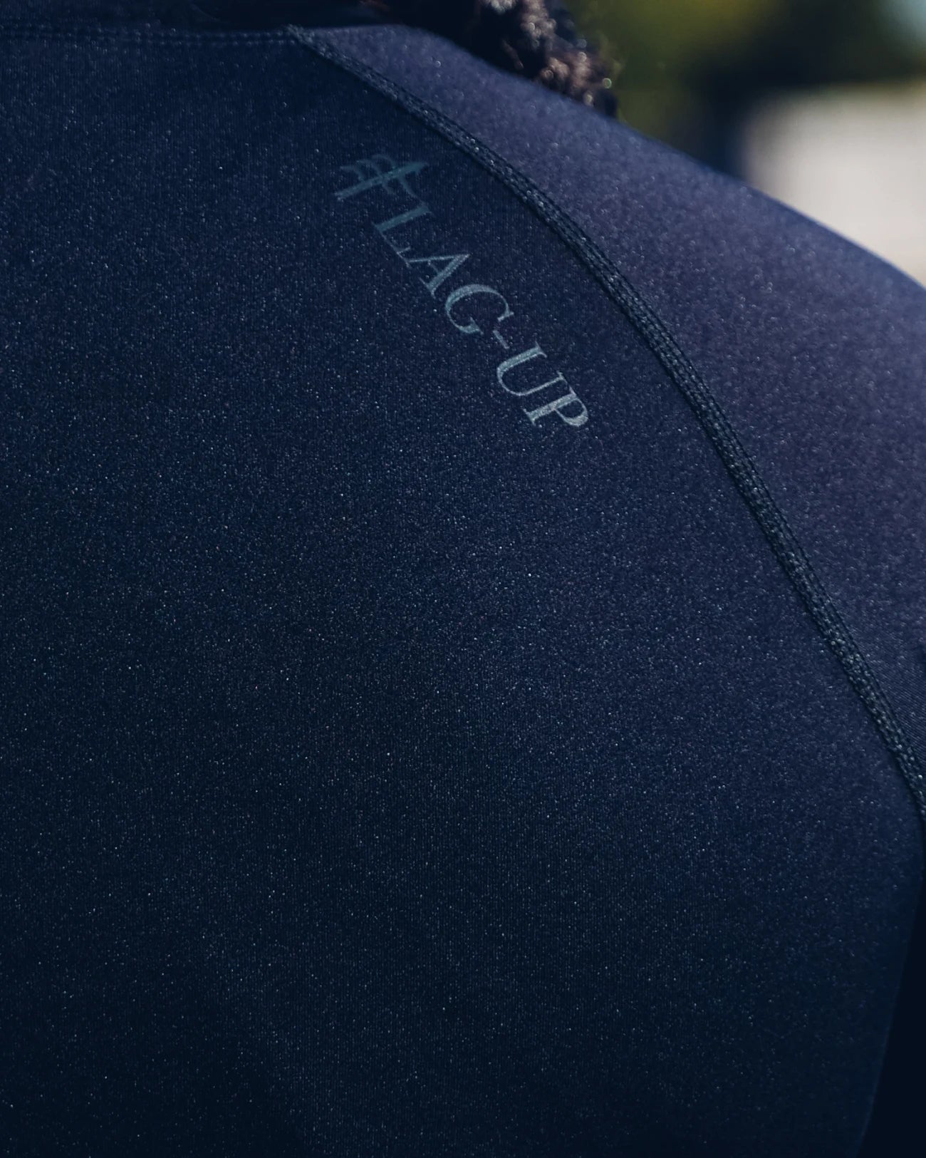 BLACKOUT LONG SLEEVE COMPRESSION SHIRT - Flag - Up