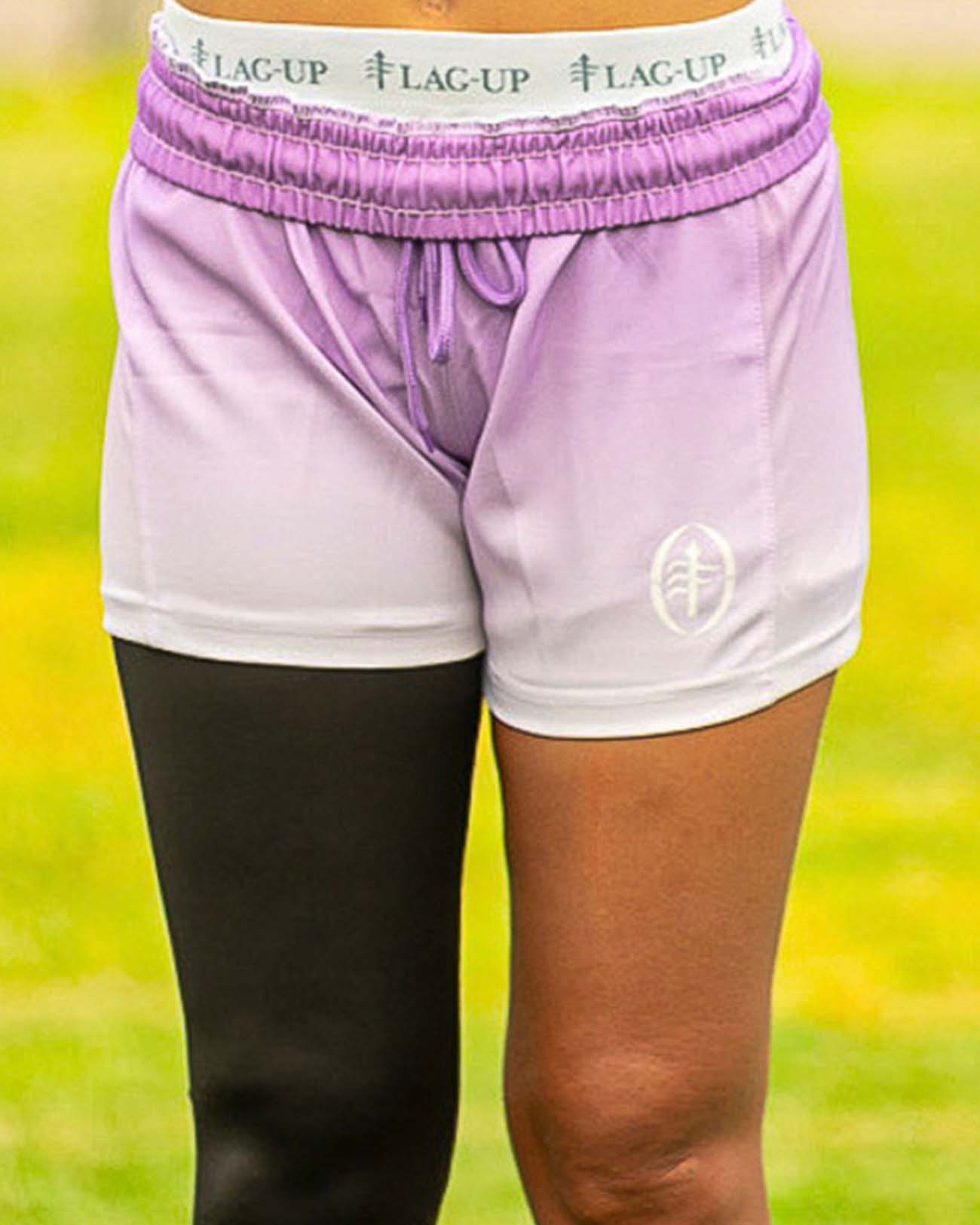 Lavender-Cream-flag-football-shorts