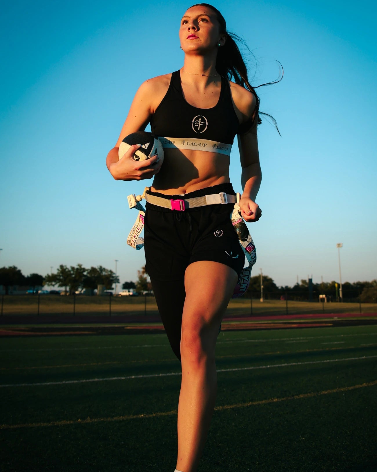 MVPOCKET SPORTS BRA - Flag - Up