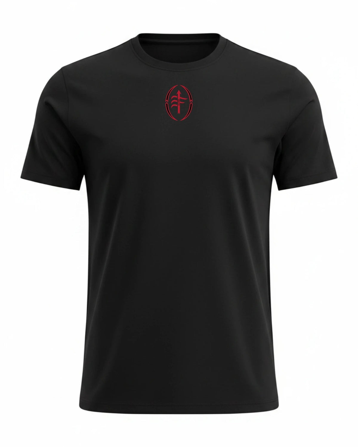 She Is Football Tee | Girls Flag Football Graphic Tee – Flag-Up
